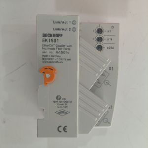 EK1501 Beckhoff EtherCAT Coupler With ID Switch 24VDC Terminal Modules Up To 65