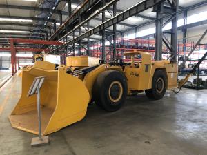 China 380V Durable Self Loading Dumper Truck , 2m³ Underground Mining Scoop Loader factory