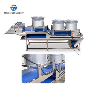 China 380V Stainless Steel Mesh Belt Air Drying Machine for Fruit And Vegetable factory
