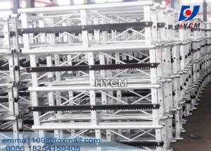 China Hoist Parts Steel Mast Section for Construction Hoist / Passenger Elevator factory