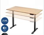 Height Adjustable Desk Frame Electric Standing Single Motor Iron Table for Home