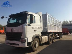 China 600mm Side Wall Flatbed Cargo Trailer With WABCO Brake factory