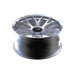 ET20 22 Inch Deep Concave Wheels Aluminum Alloy Gloss Silver