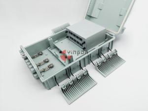 China 16 Outputs Fiber Optic Splitter Box With LGX Module Splitter Outdoor Waterproof factory