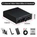 2*100W 2.1 Channel Digital Audio HIFI Desktop Digital Amplifier Subwoofer Sound