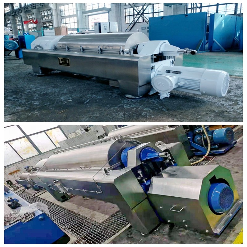 2 Phase Decanter Centrifuges For Sludge Concentrated Dewatering System 35kw
