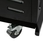 Outdoor Trolley Cooking Wood Pellet Bbq Grill For Panic Barbecue Smokers With CE