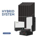 IEC Certified 3kw 5kw 10kw 15kw 20kw 30kw Off Grid Hybrid Solar Power System for