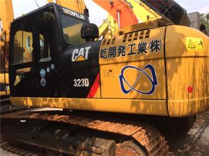 China Used Caterpillar 323D Crawler Excavator 3066 ACERT engine 21T weight with Original Paint factory