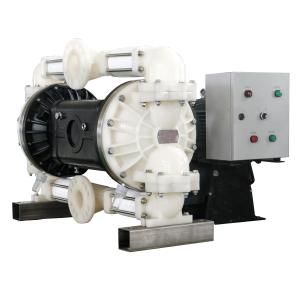 China Motor Driven Diaphragm Pump With Electric Motor 3 Inch PVDF Fuel 5.5KW factory