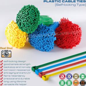 China 12 Inch Eco-Friendly Plastic Cable Ties, Self-locking Versatile Nylon Zip Ties with 40lbs Strength for Wire Management factory