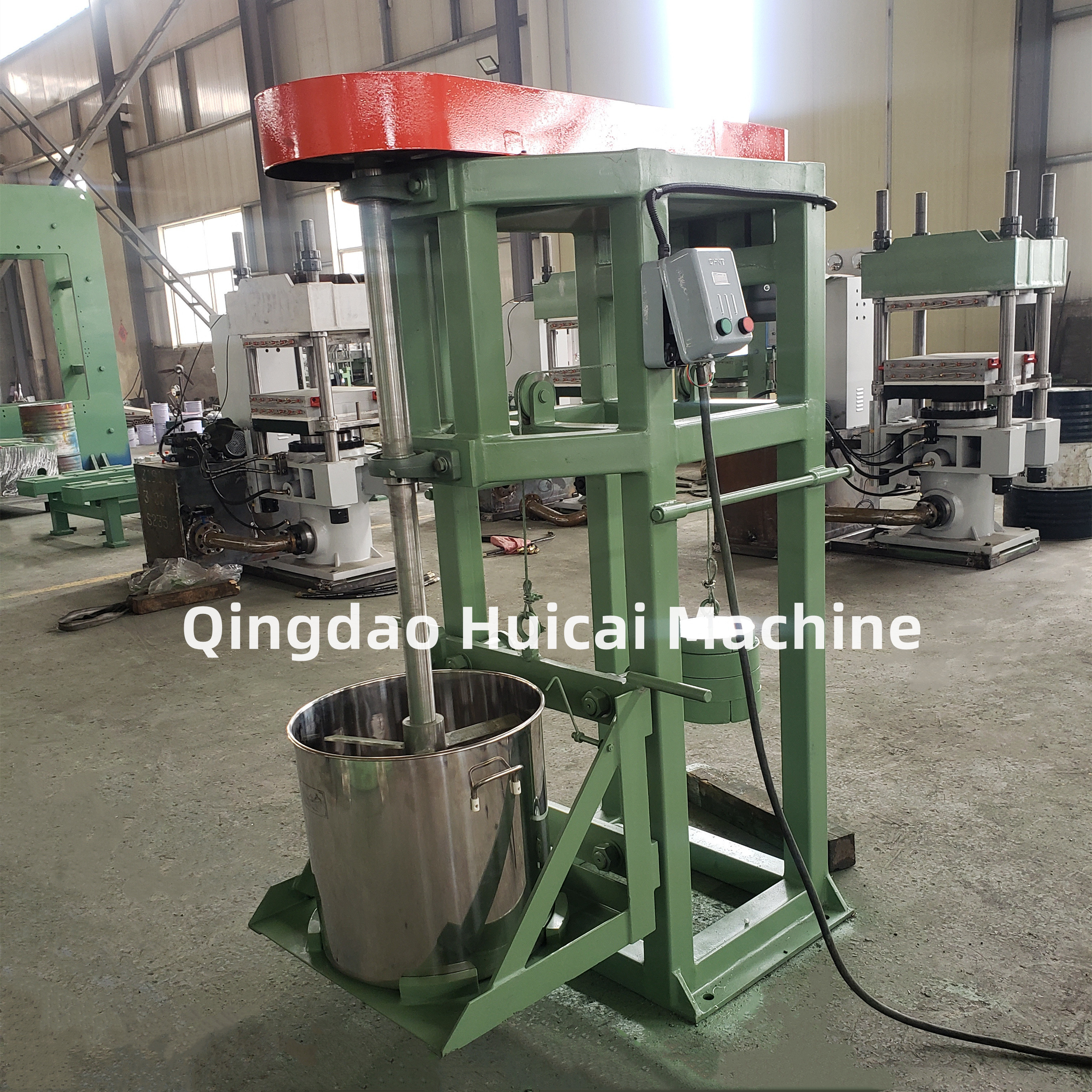 Rubber Tile Vulcanizing Press Machine with Plate Vulcanizing Equipment