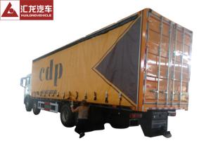 China 11500x2500x3850 Flatbed Curtain Side Trailers 280HP Euro VI Emission Standard Eco - Friendly factory