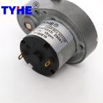 Double Flat Shaft Right Angle Gearbox 10Rpm 1nm High Torque Micro Dc Gear Motor