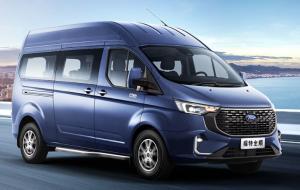 China Ford Transit Pure Electric Middle Bus With 15 Seats factory