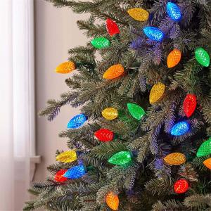 China Smart String Light RGB Outdoor Holiday Decor Light for Christmas Tree C9 factory
