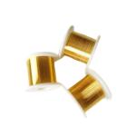 Gold Plated Tungsten Wire 0.0003mm Coating 500m Spool