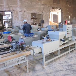 China European Compressed Wood Pallet Block Machine For Euro Pallet factory