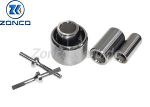 China Customized Made Cemented Carbide Valve Parts With Nitrogen Treatment factory