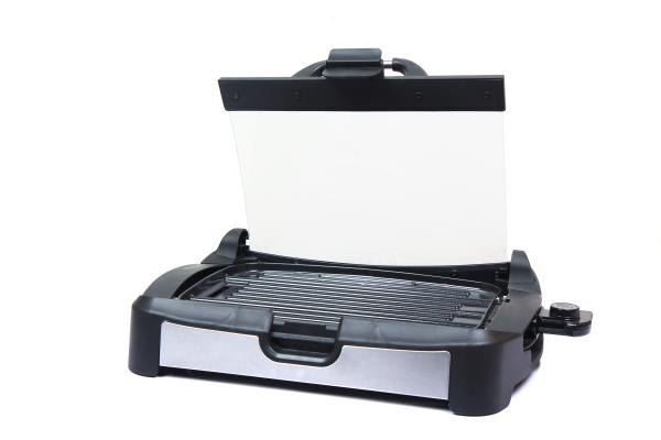2 In 1 Electric Barbecue Grill , Indoor BBQ Grill With Removable Detachable
