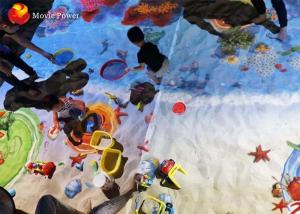 China 220V AR Interactive Game Magic Sand Pond Beach World Game Machines ROHS factory