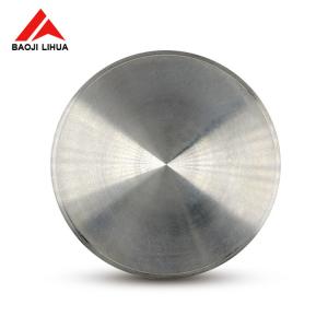 China Grade 2 Round Titanium Disc , Industrial Titanium Target Customized Diameter factory