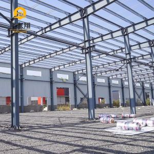 China Prefabricated Steel Frame Warehouse Building with Earthquake Resistance factory
