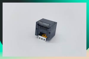 China 85513-5113 Vertical Shielded SMT Jack With Solder Tab 8P8C Top Entry factory