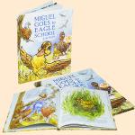 English Story Educational Hardcover Book Printing For Children Reading