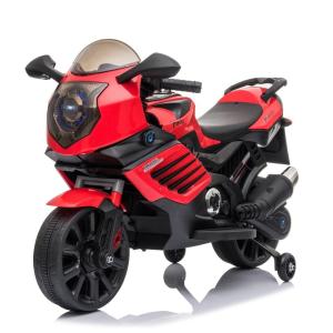 China Electric Motorcycle for Kids MP3 Lighting and Auxiliary Wheels 6v 12v Battery Powered factory