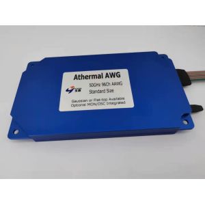 50GHZ SPACING FLAT-TOP AAWG C-T MULTIPLEXER / DEMULTIPLEXER