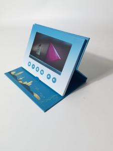 China High Impact Promotional Digital Video Invitation Card Lcd Screen Video Brochure factory