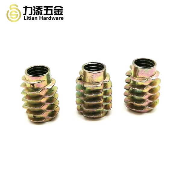Hex Recessed Nuts For Wood M5 M6 M8 M10 Galvanized GB Standard