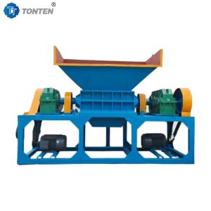 Scrap Metal Tire Shredder Mini Metal Paper Garbage Shredding Machine