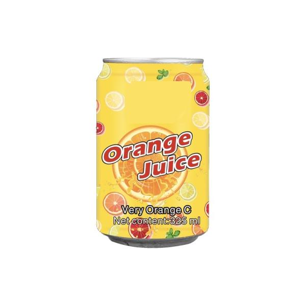 Recyclable Healthy Soft Drink Canning Natural 0.35L Refreshing Taste Cold Drink