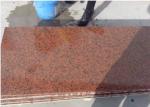 G402 Chinese Red Granite Tianshan Red polished red granite paving stone tiles