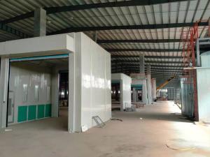 China Paint Line For Truck Head Vehicle Refinish For Truck Spray Booth factory