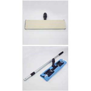 ESD Cleanroom Mop with Microfiber Cloth and 360 Rotation