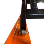 1000kg Single Electric Hydraulic Scissor Lift Tables Max Height 51.18in