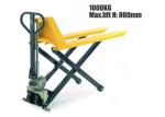 Small Size Scissor Pallet Truck , High Lift Pallet Truck With Lifting Height