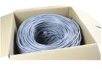 High speed CAT6 CAT5E Copper black Network Cable 350MHZ UTP LAN Cable 300m a