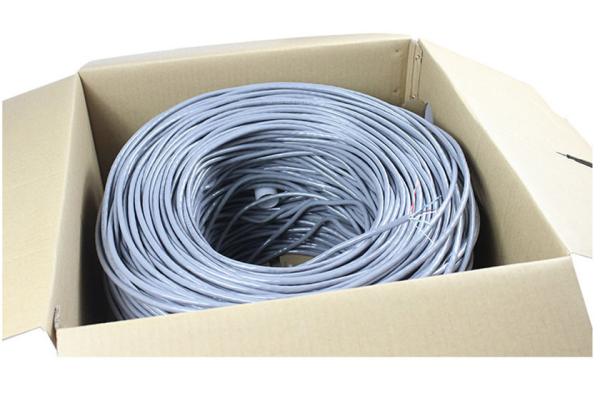 High speed CAT6 CAT5E Copper black Network Cable 350MHZ UTP LAN Cable 300m a