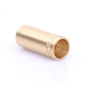 China 0.01 mm Knurling CNC Brass Copper Turned Parts factory