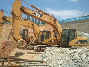 China Used 330C Caterpillar Hydraulic Excavator 1.5cbm Bucket Capacity 184kw Net Power factory