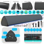 Optical Audio Input Wireless Speaker Soundbar For Samsung TV CE Certified