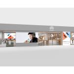 OEM MDF Mobile Phone Display Shelf Cellphone Accessories Retail Store Stand