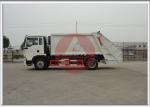 Heavy Duty Garbage Compactor Good Sealing Truck Easy Dumping Big Size
