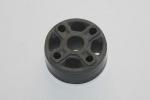 Skew oil holes and low friction Banded piston for shocks from secondary market