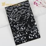 Black Mirror Gold Mirror Water Ripple Sheet Decoration Panel ,Wall ,Ceilling