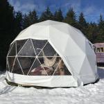 Well Insulated Geodesic Camping Dome North Face Snow Resistant Tourism